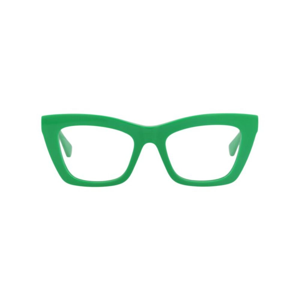 Bottega Veneta Cat Eye-Frame Recycled Acetate Optical Frames Green Womens